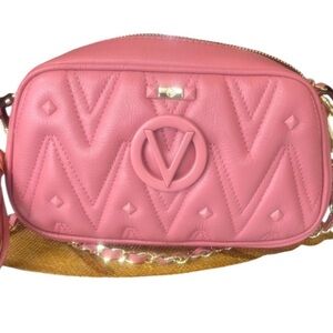 MARIO VALENTINO LEATHER HANDBAG NWT